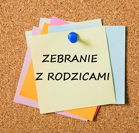 Harmonogram zebrań z rodzicami